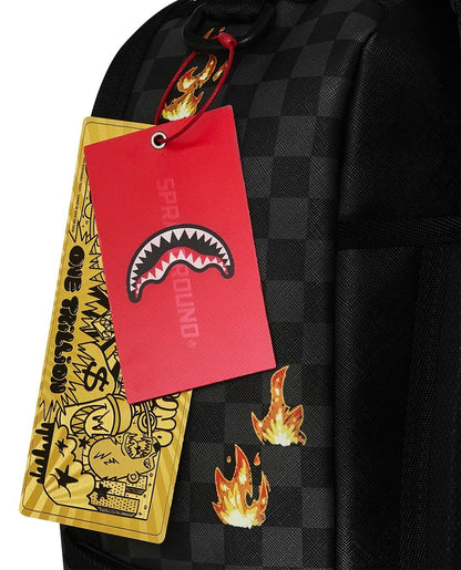 Zaino Sprayground nero DIABLO SKETCHY HOODIE BACKPACK 