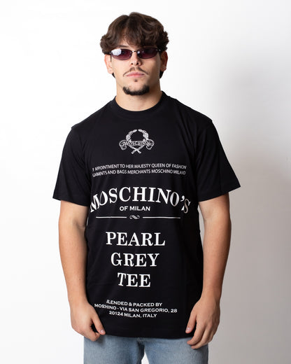 T-Shirt Moschino con stampe all-over