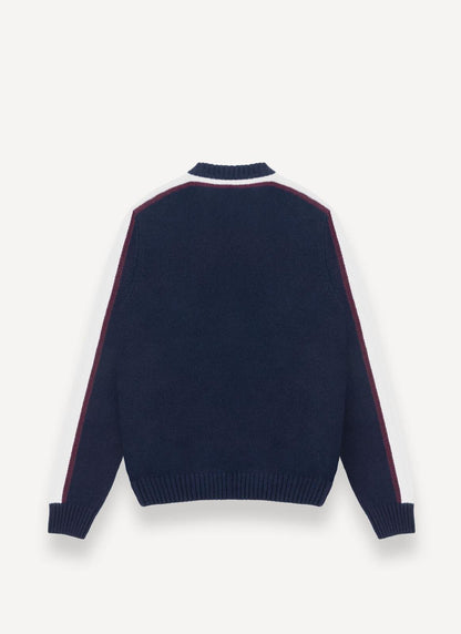 Maglia Colmar in lana con logo in rilievo