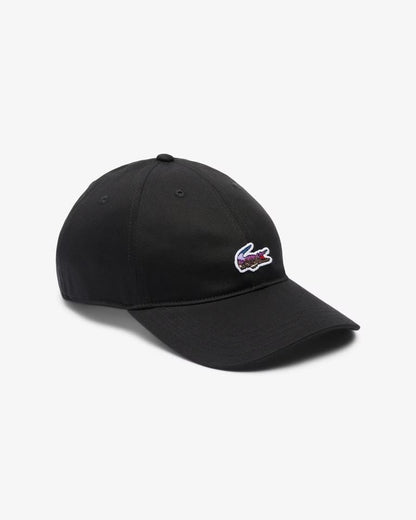 Cappello Lacoste con logo multicolor