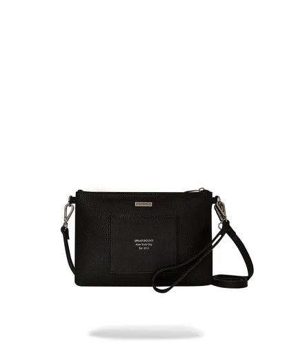 Pochette Sprayground nero Night sky crossover cluth con tracolla