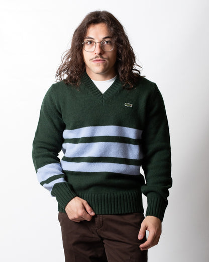 Maglia Lacoste a V in lana uomo