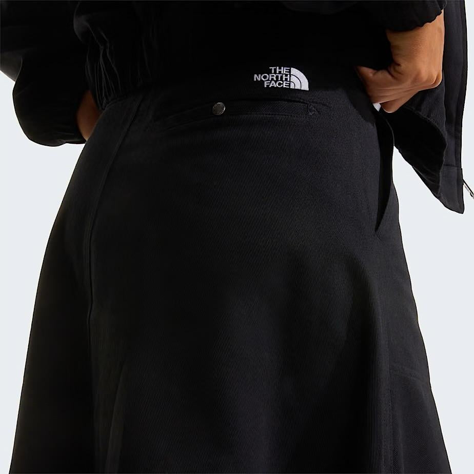 Gonna The North Face in twill con cintura donna