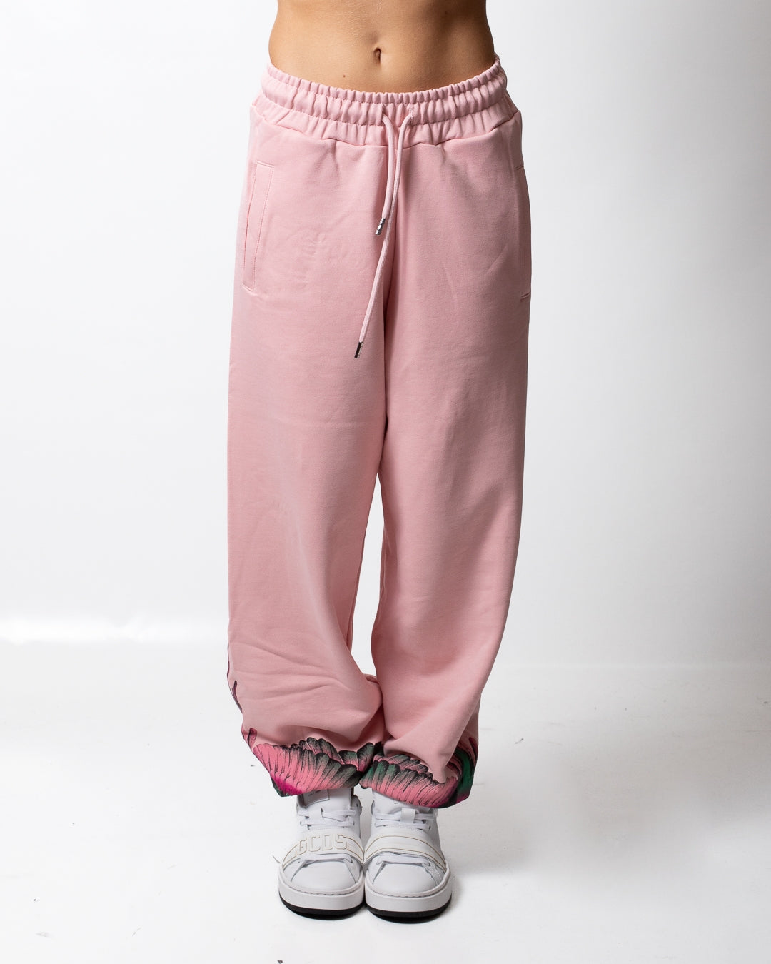 Pantalone Marcelo Burlon in felpa "Wings" donna