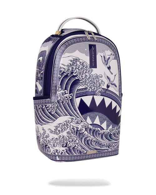 Zaino Sprayground bianco "Fine china part deux backpack" 