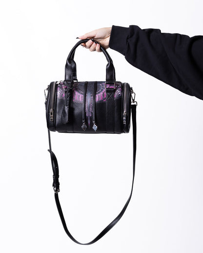 Borsa Marcelo Burlon in ecopelle "Icon Wings"