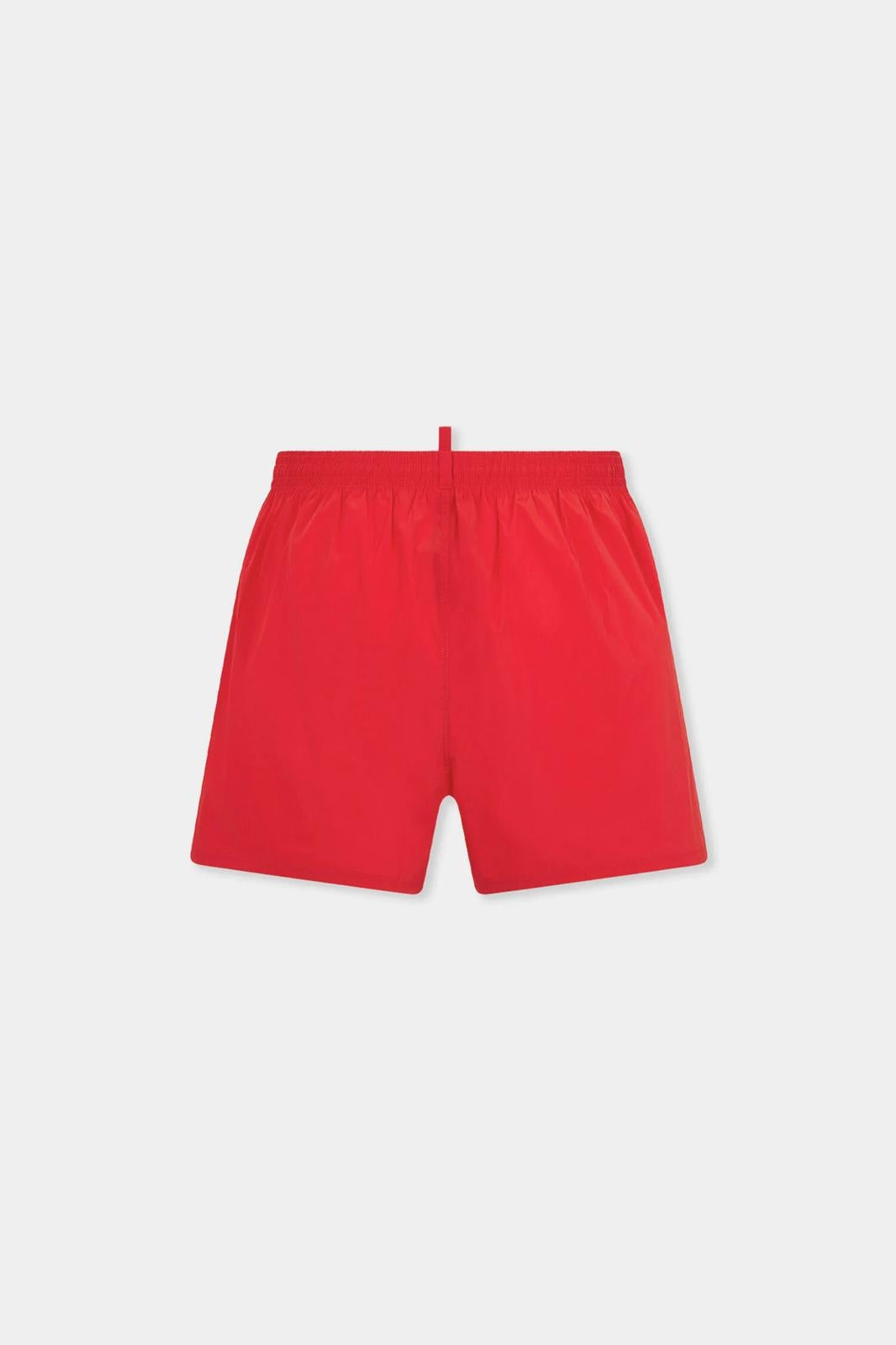 Boxer mare Dsquared2 con bande e ricamo uomo