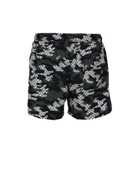 Boxer mare GCDS "Checked Camo" uomo
