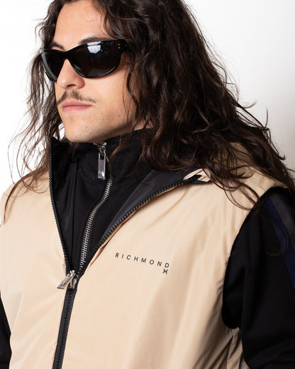 Gilet Richmond X reversibile in nylon uomo