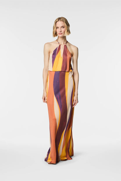 Abito Nenette con stampa all-over donna