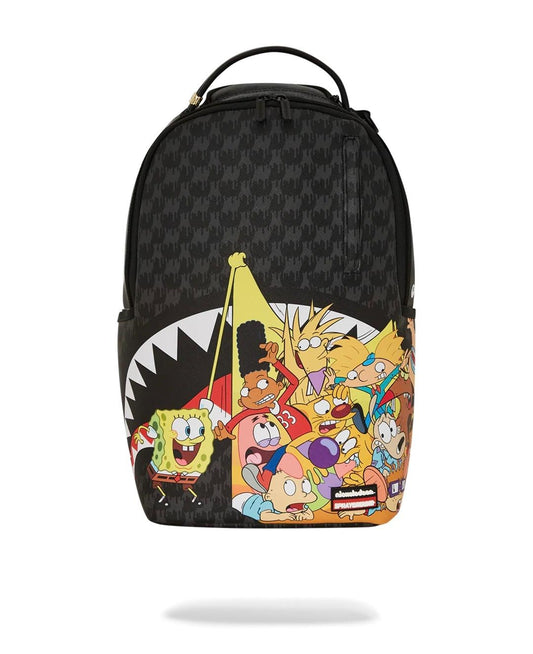 Zaino Sprayground nero 90s nick crammed reveal dlxsv backpack