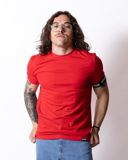 T-shirt Dsquared2 con fascia logata