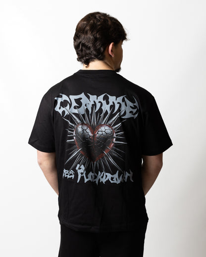 T-Shirt Comme des Fuckdown con stampa uomo