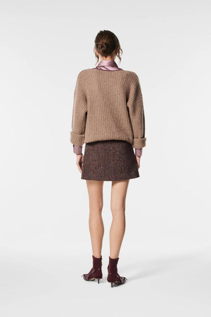 Gonna Nenette in misto lana donna