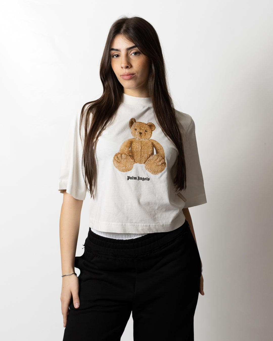 T-Shirt Palm Angels "Bear Boxy" donna