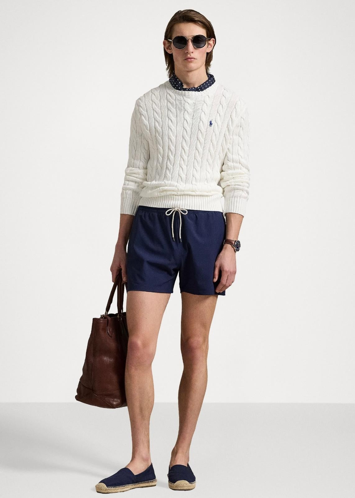 Boxer mare Polo Ralph Lauren basic con ricamo uomo