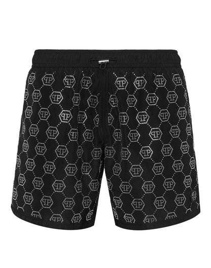 Boxer mare Philipp Plein con applicazioni uomo