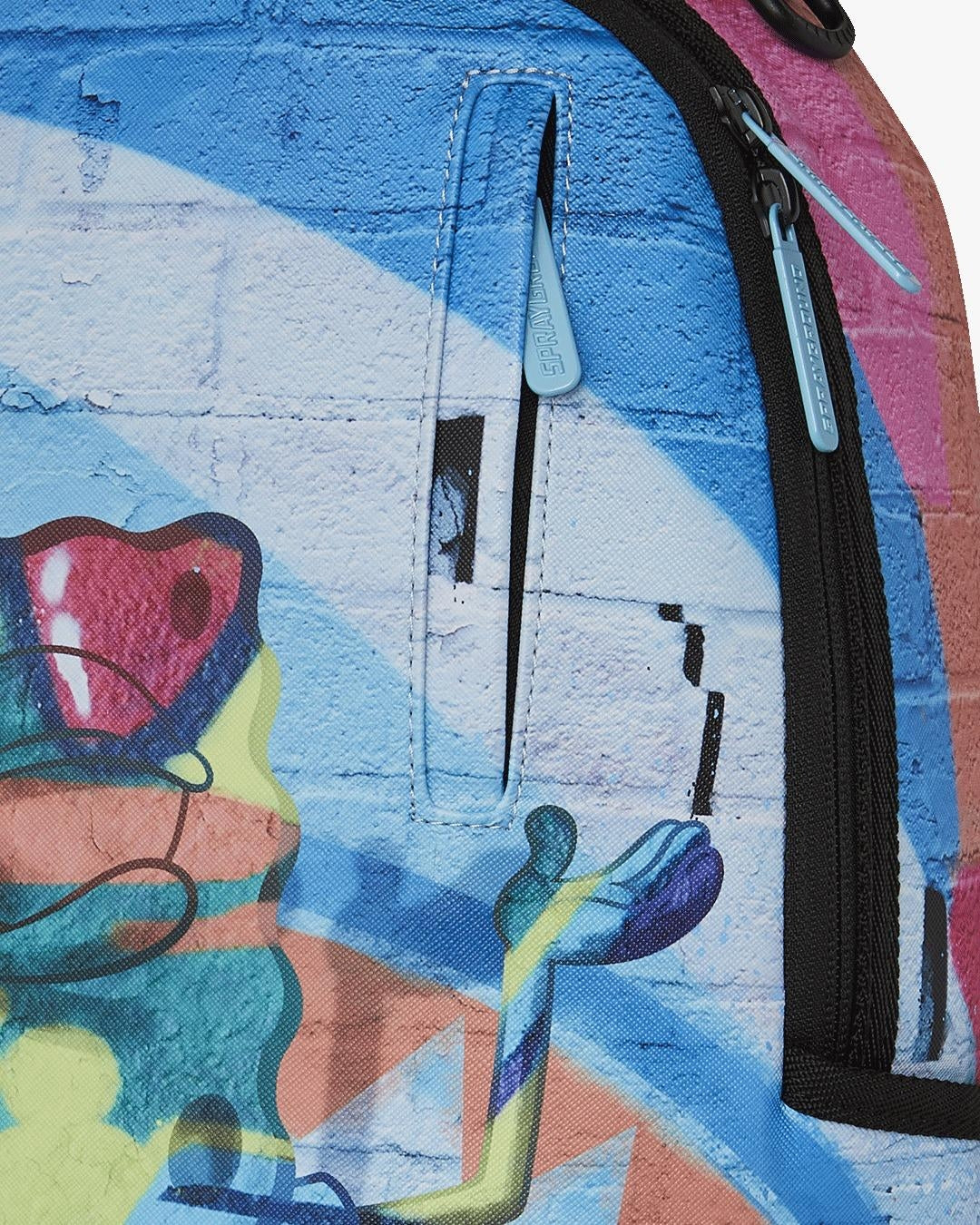 Zaino Sprayground celeste "PAINTED SPONGEBOB BACKPACK" dlxsv backpack