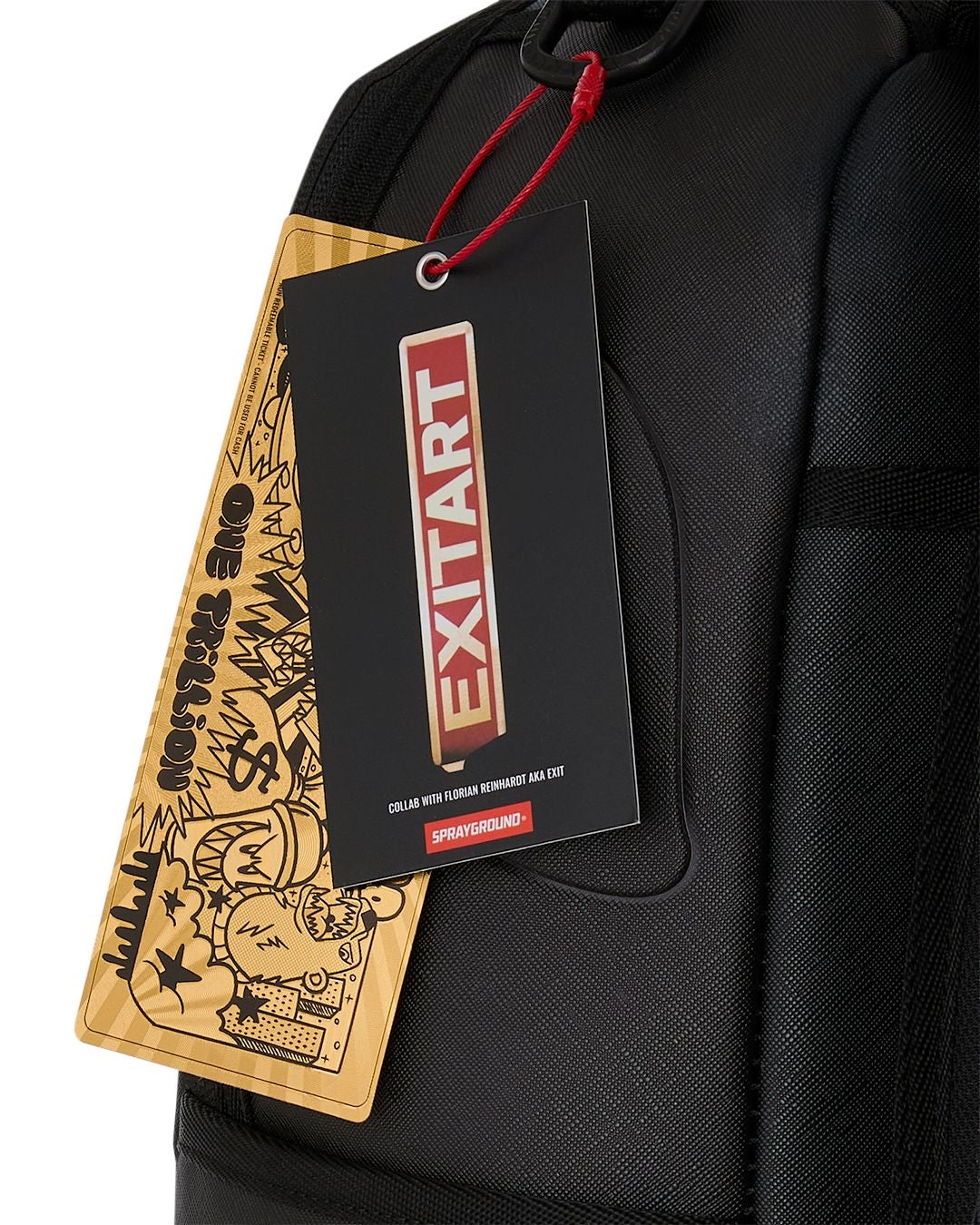 Zaino Sprayground nero EXIT NIGHT BACKPACK 