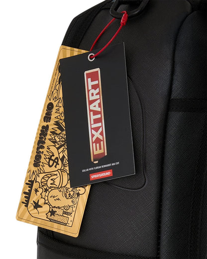Zaino Sprayground nero EXIT NIGHT BACKPACK 