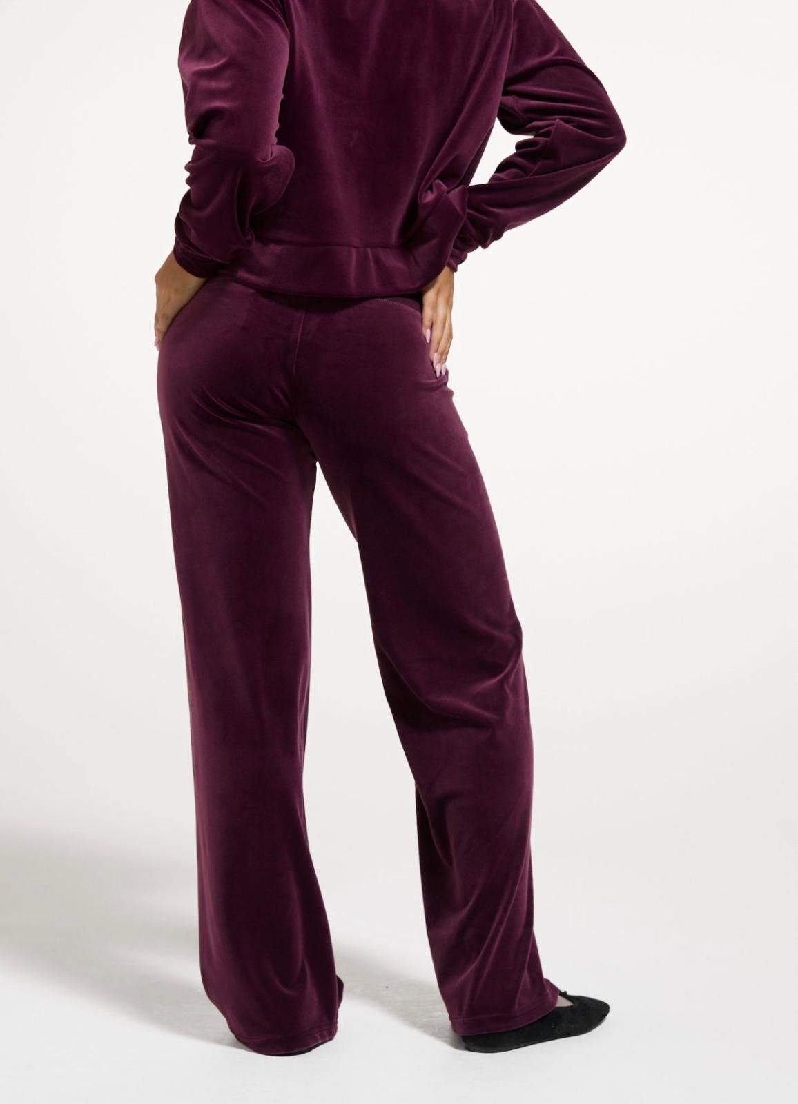 Pantalone Juicy Couture con logo strass