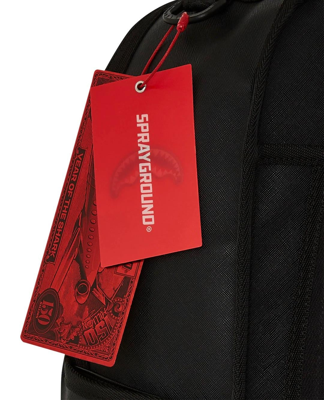 Zaino Sprayground nero Metallic drip shark bubbles letters dlx backpack