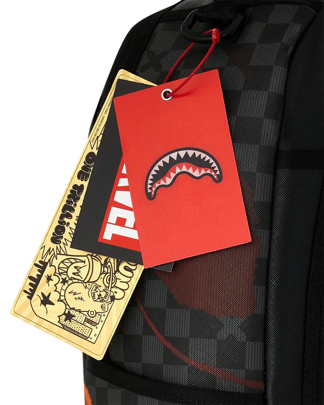 Zaino Sprayground nero MARVEL WOLVERINE SHARKMOUTH TEAR UP BACKPACK