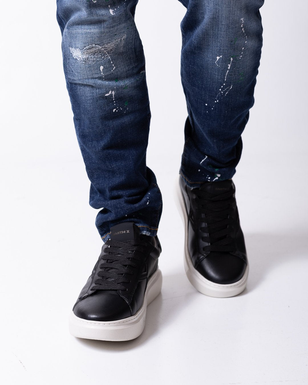 Sneakers Alexander Smith "College" in pelle uomo