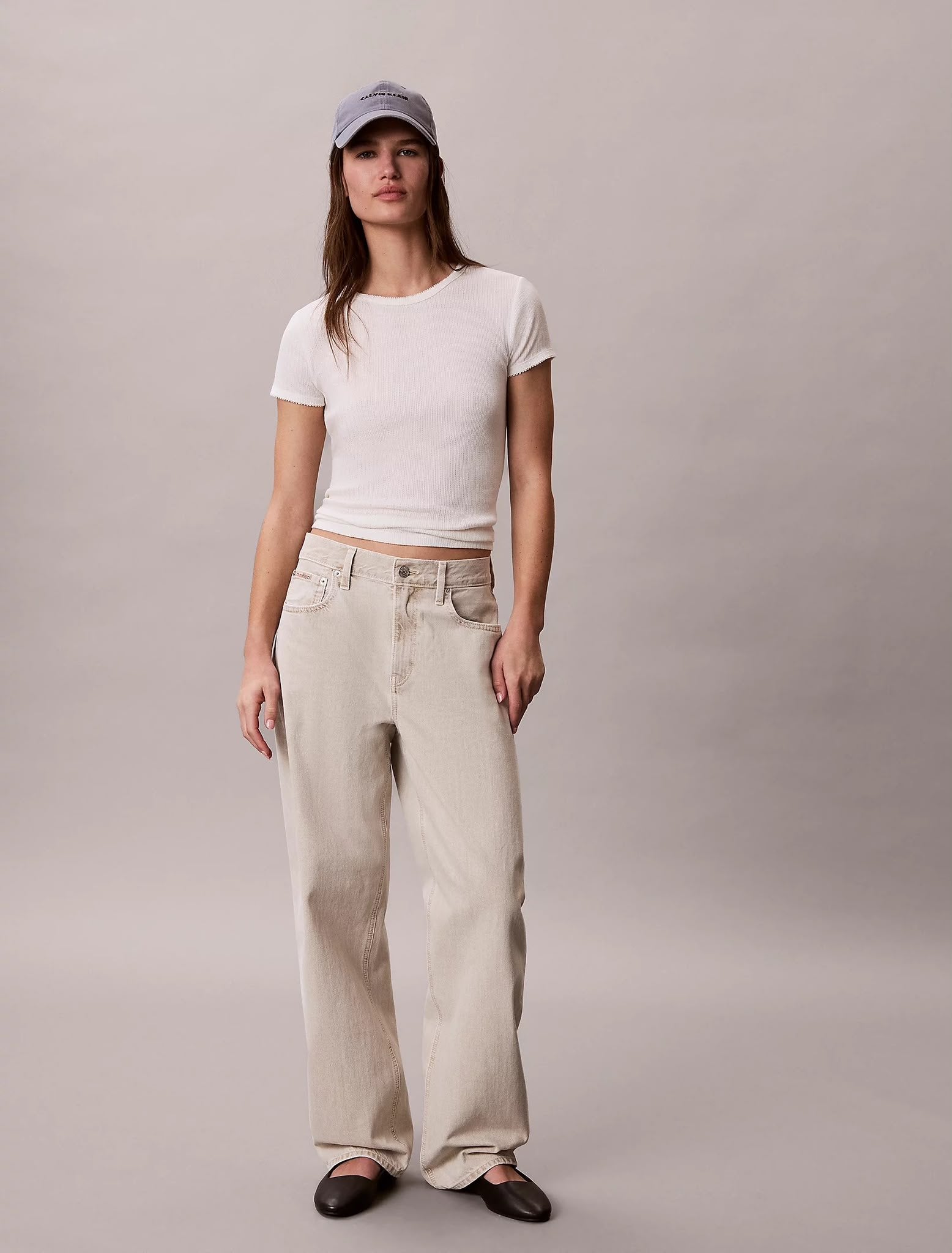 Jeans Calvin Klein "Relaxed Barrel" donna