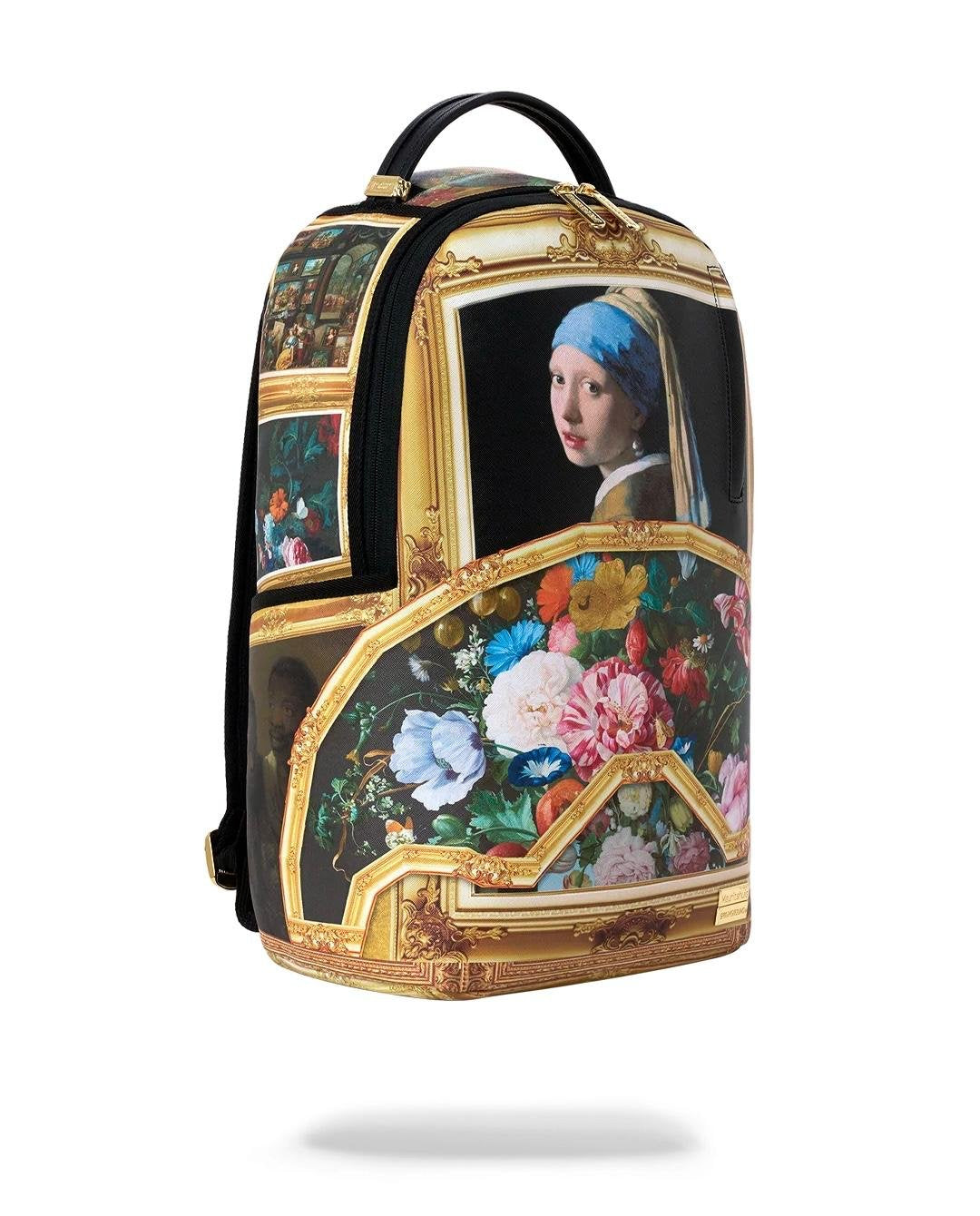 Zaino Sprayground nero MAURITSHUIS MUSEUM BACKPACK