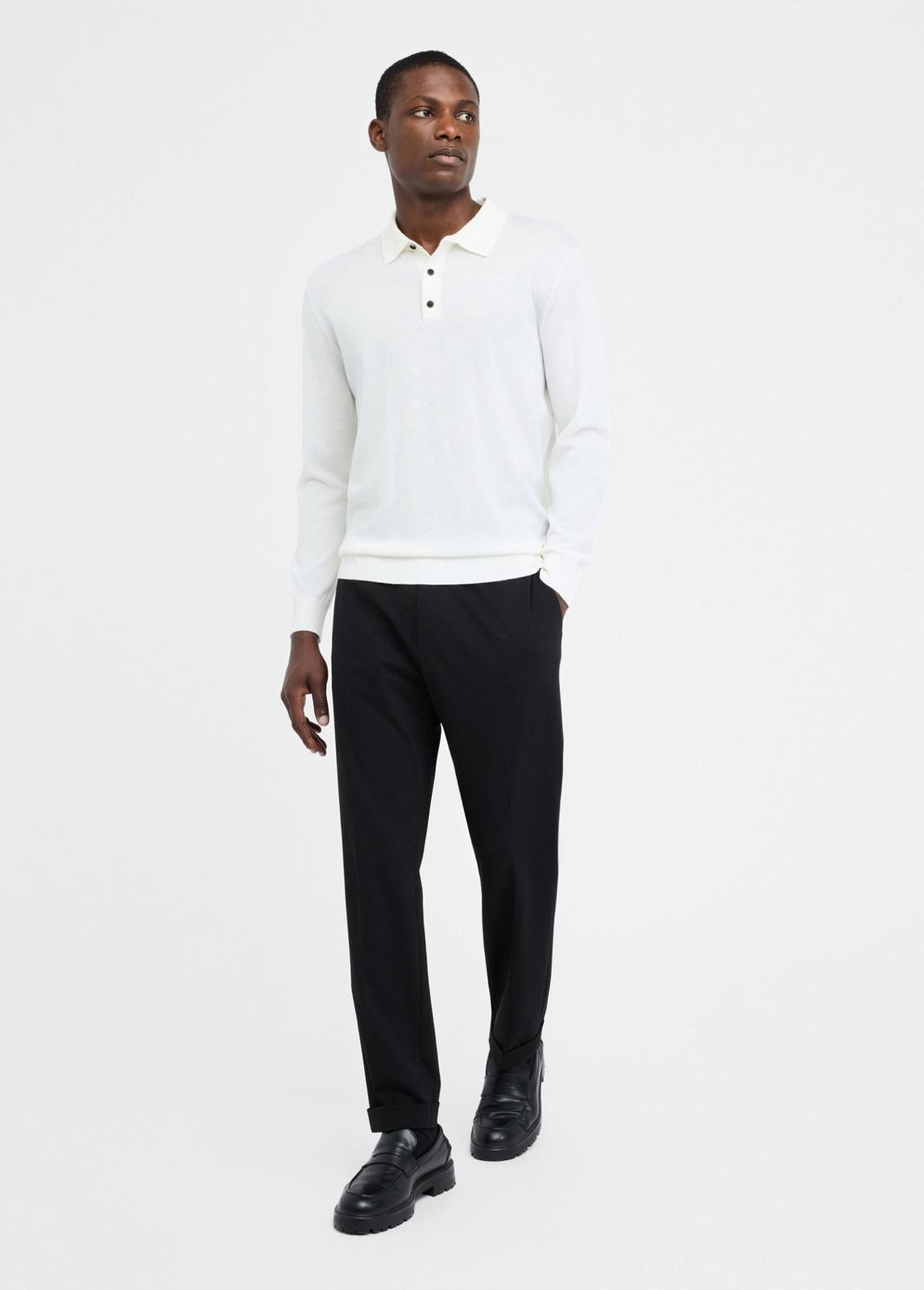 Maglia Liu Jo polo in lana uomo