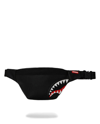 Marsupio Sprayground nero Fly knit mouth savvy crossbody