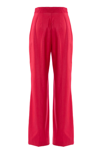 Pantalone Nenette straight con banda laterale donna