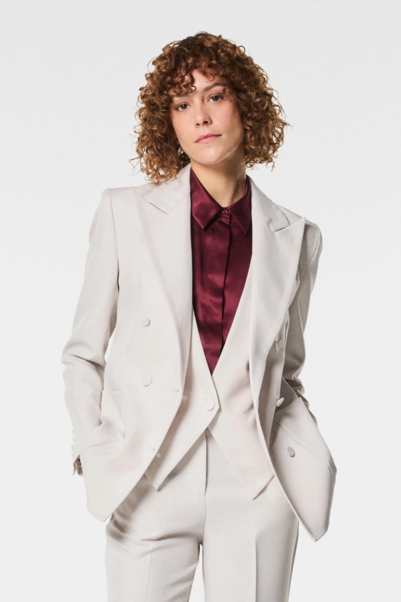 Giacca blazer Nenette doppiopetto donna