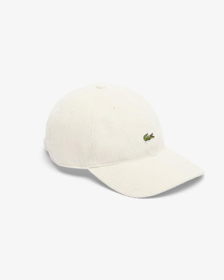 Cappello Lacoste in costina effetto velluto