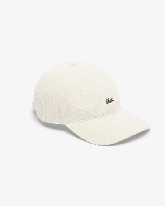 Cappello Lacoste in costina effetto velluto