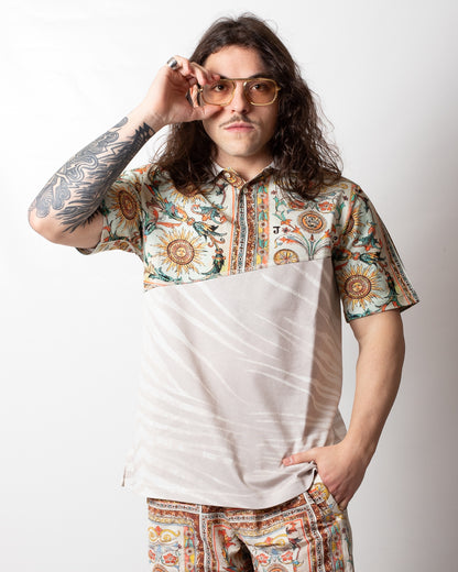 Polo Just Cavalli "Double Print" uomo