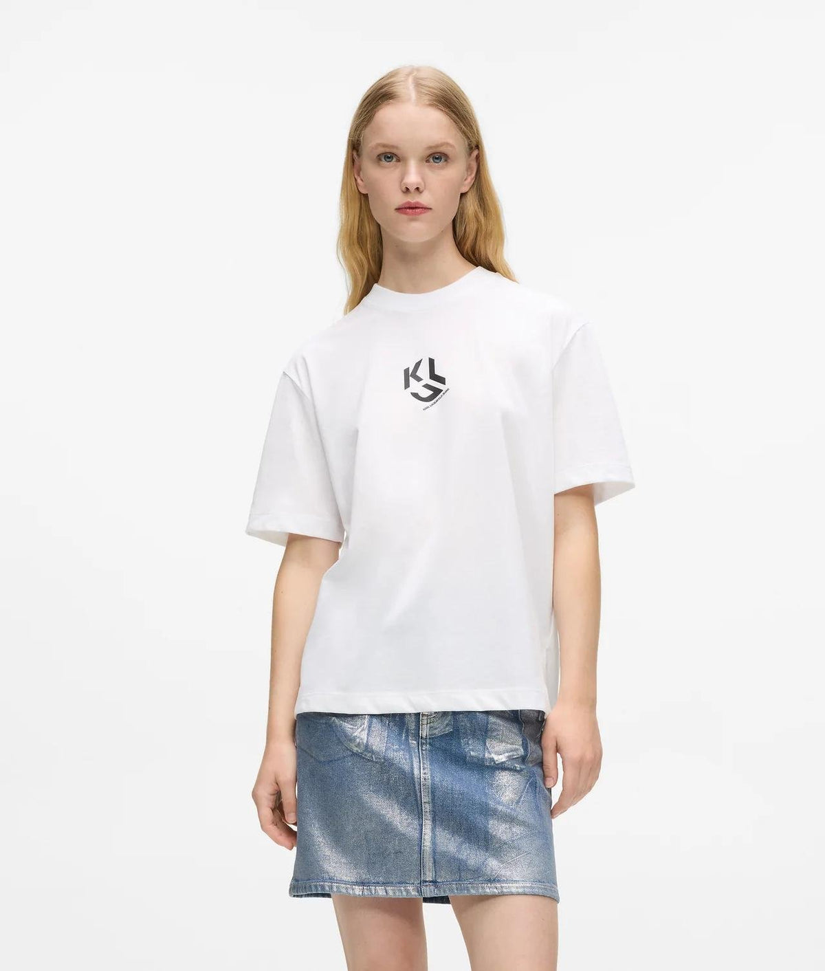 T-shirt Karl Lagerfeld Jeans con logo stampato