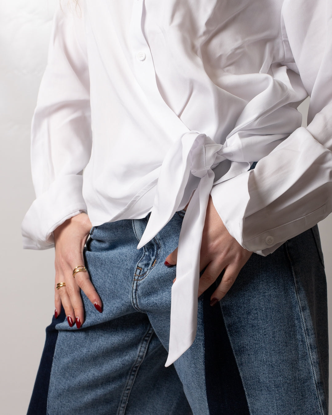 Blusa Karl Lagerfeld Jeans a camicia donna