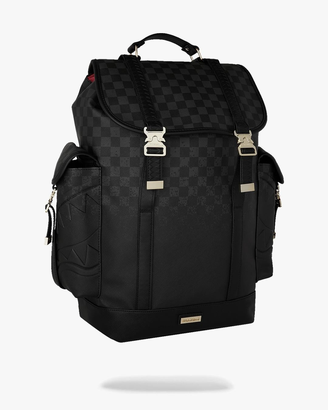 Zaino Sprayground nero "SPRITZ BLACK MONTE CARLO BACKPACK"