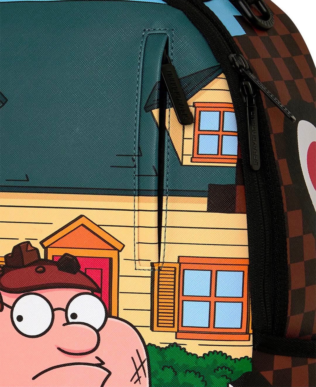 Zaino Sprayground marrone FAMILY GUY PETER FALLING THROUGH WALL BACKPACK