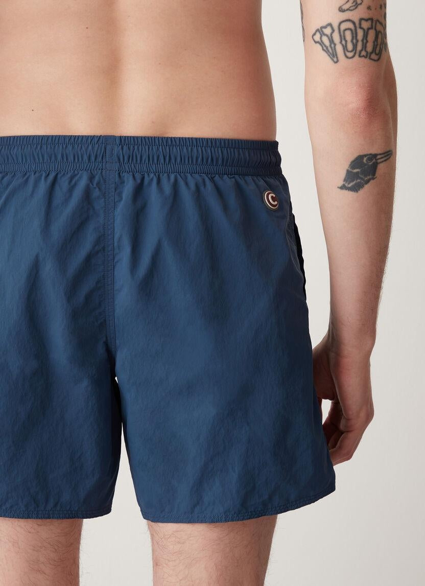 Boxer mare Colmar basic con logo in gomma uomo