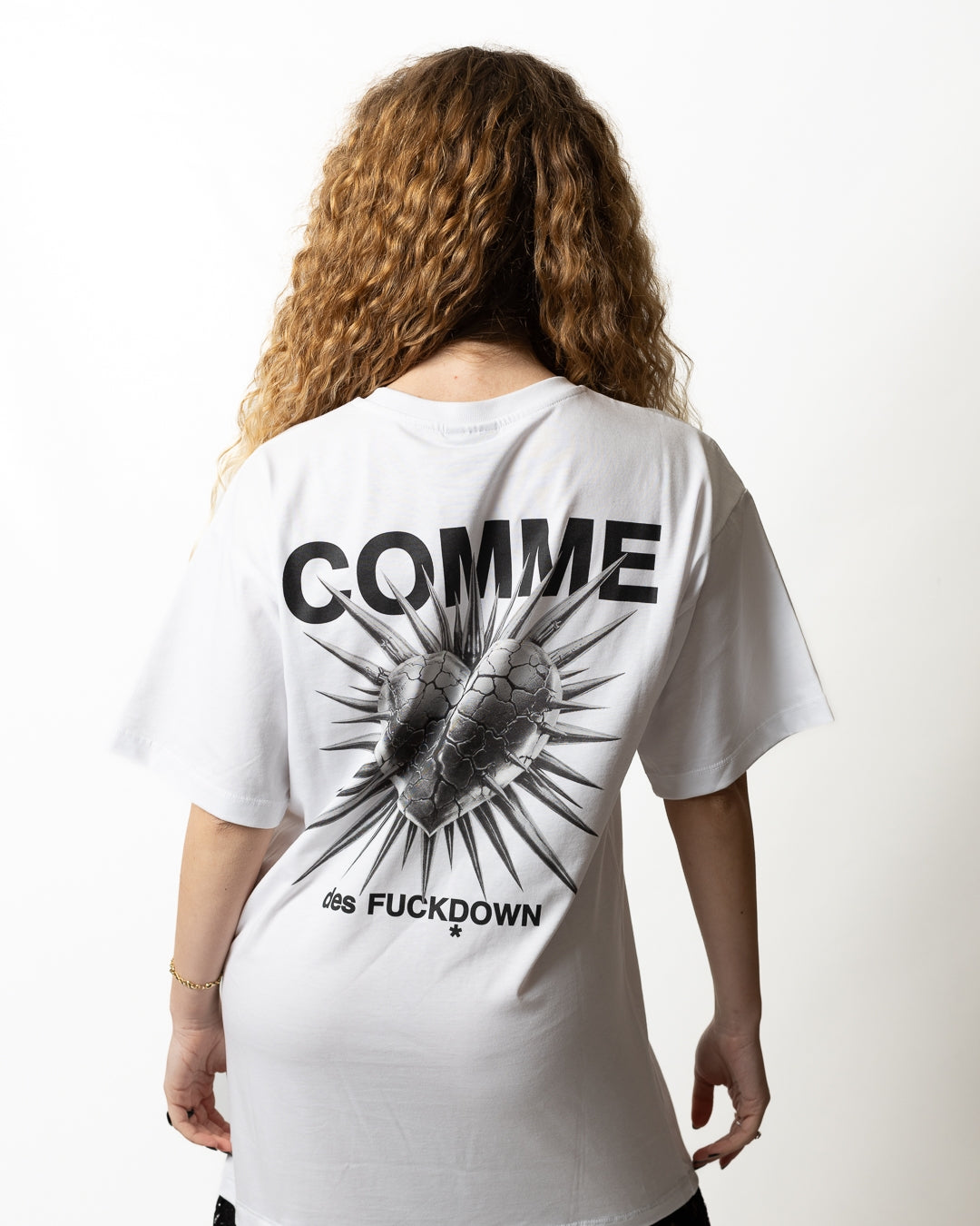 Abito Comme des Fuckdown con pizzo donna