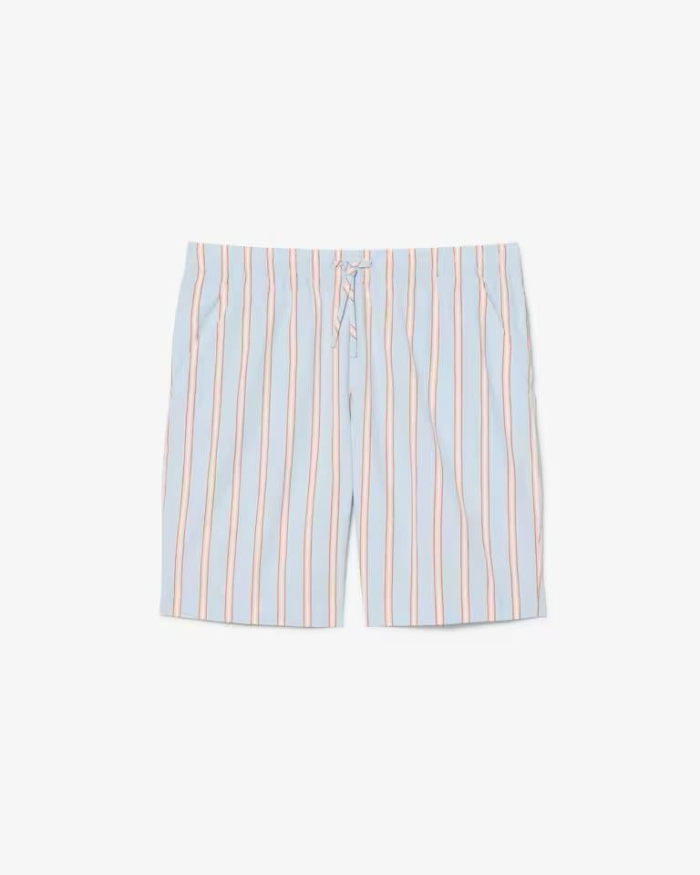 Bermuda Lacoste a strisce uomo