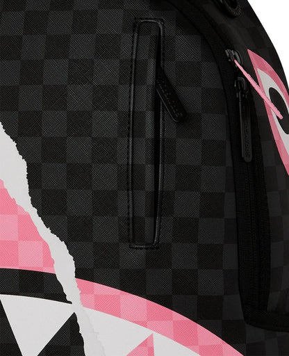 Zaino Sprayground fucsia "PINK AND BLACK TEAR SIP BACKPACK"
