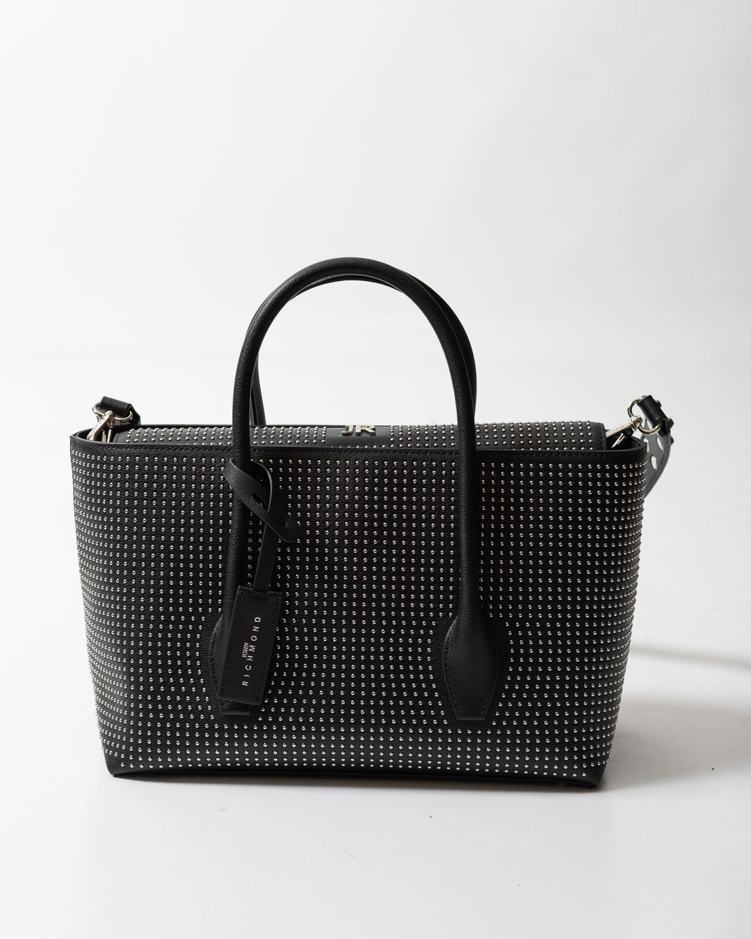 Borsa John Richmond in vera pelle con borchie donna