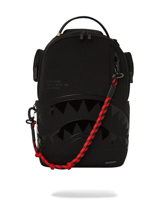 Zaino Sprayground nero Shark central kyushu mountain dlxsv backpack