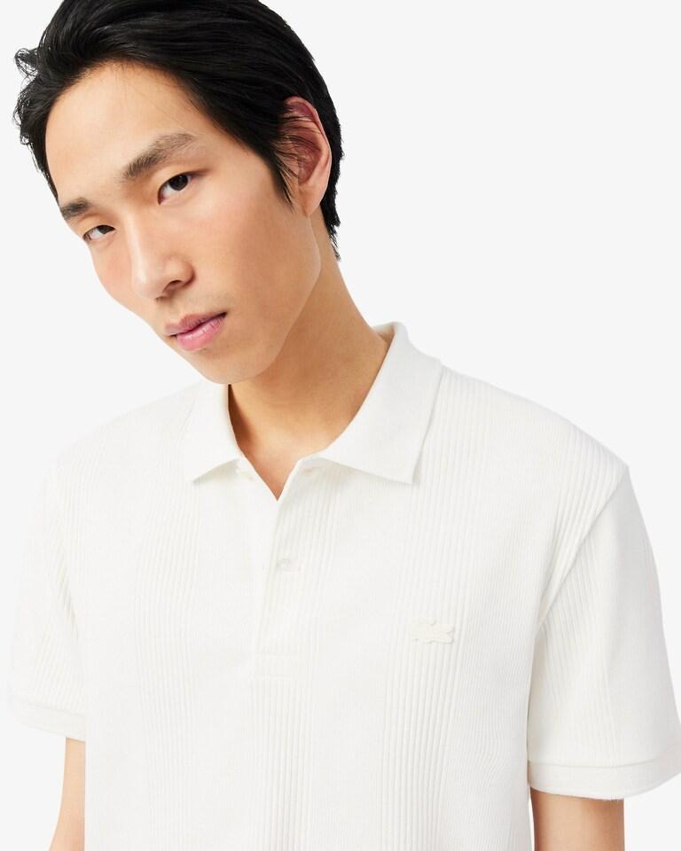 Polo Lacoste in costina uomo