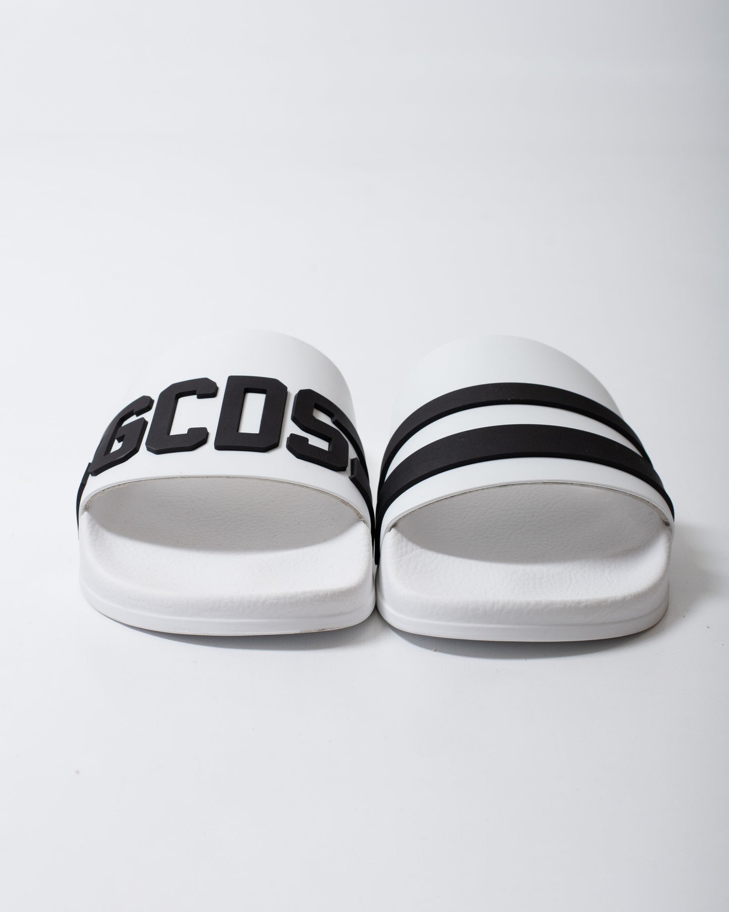 Ciabatte GCDS in gomma con logo in rilievo uomo