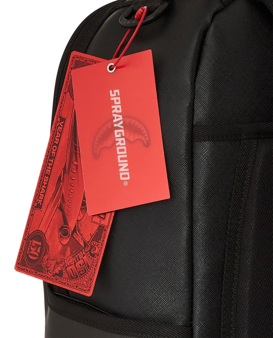 Zaino Sprayground nero Shark Central breakup check sorbet backapck